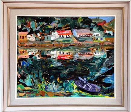 Purple Boat in Kaaimans Rivier